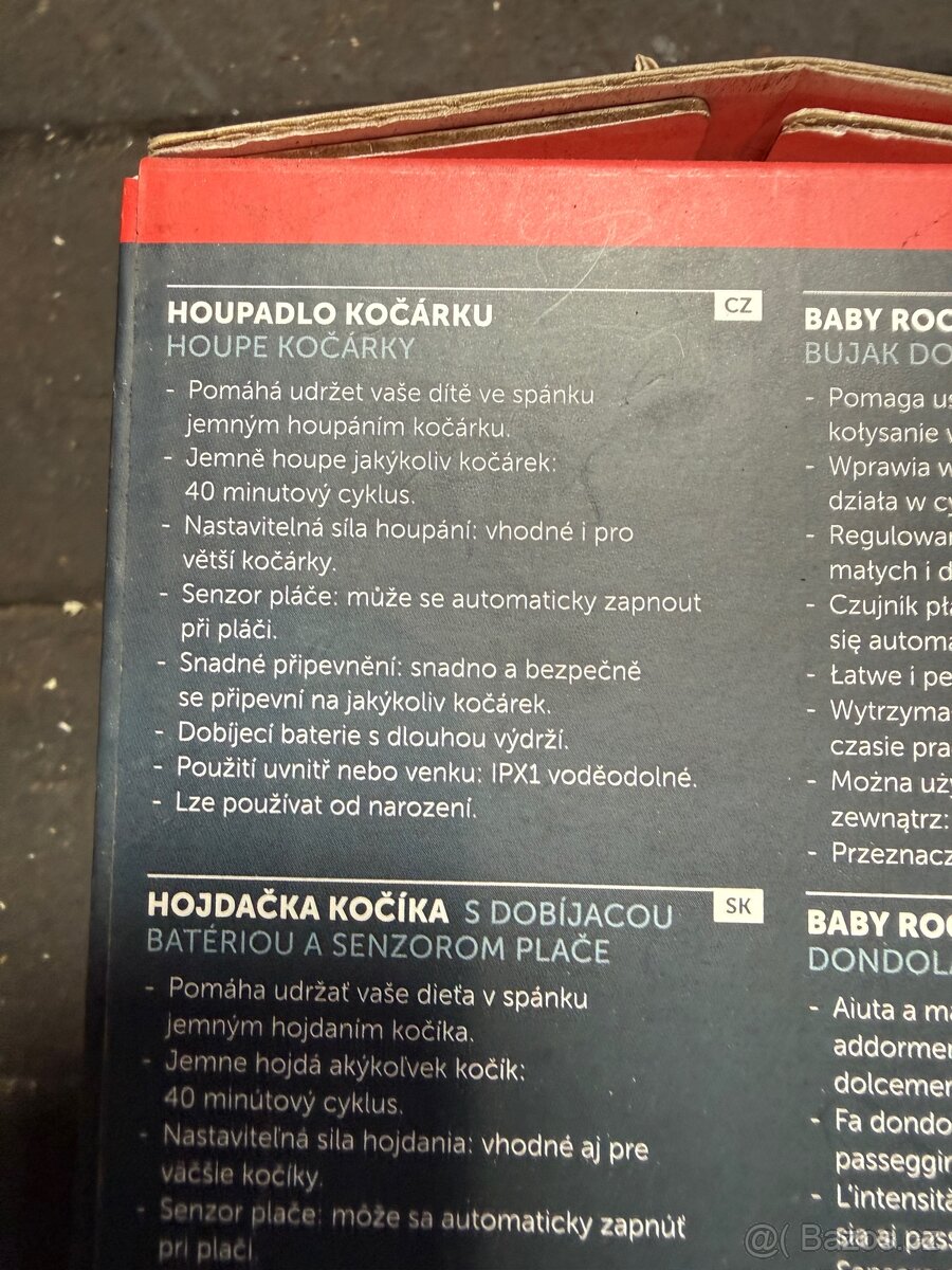 Houpátko na kočárek - 4