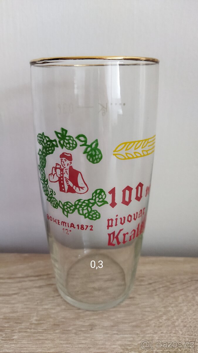 Pivní sklenice 1 - 4