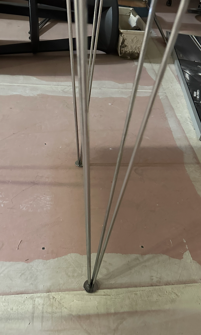 Jídelní stůl – bílý, 140 × 80 cm - 4