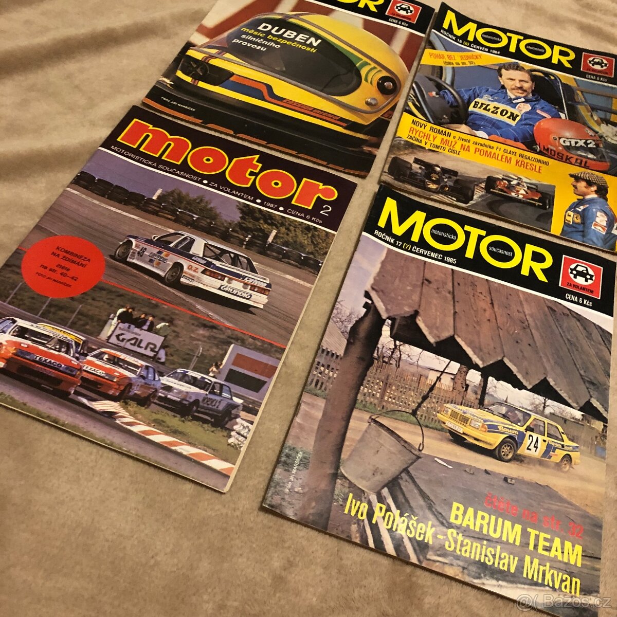 Staré časopisy motor - 4