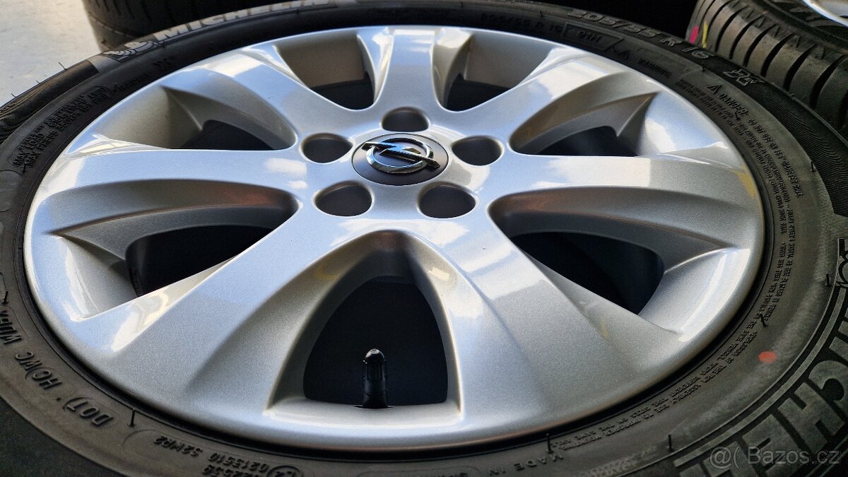 Letní kola 16" Opel + pneu 205/55/16 - 4
