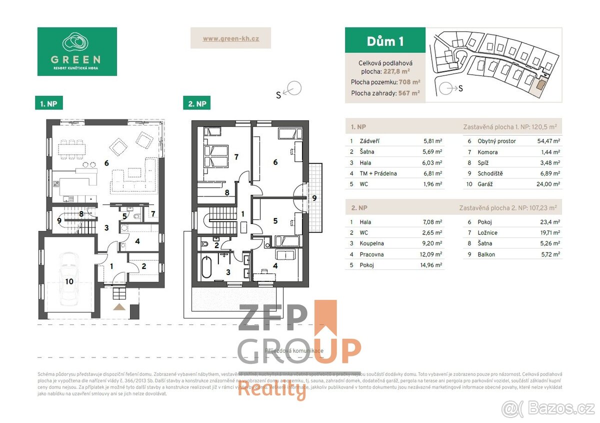 Prodej nízkoenergetického domu s rekuperací a vlastní elektr - 4