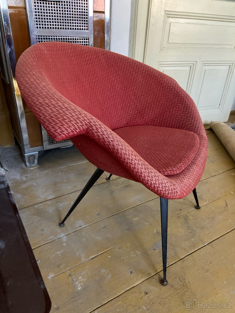 Retro křeslo Brusel – 60. léta - 4