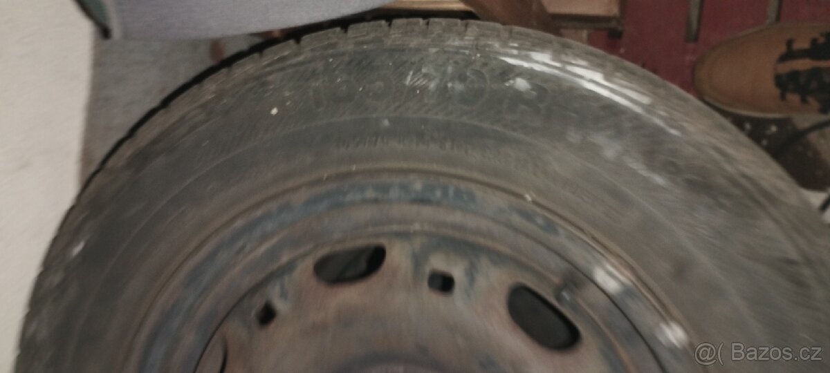 Barum Brilantis 165/70/14 - 4x na plechových diskách - 4