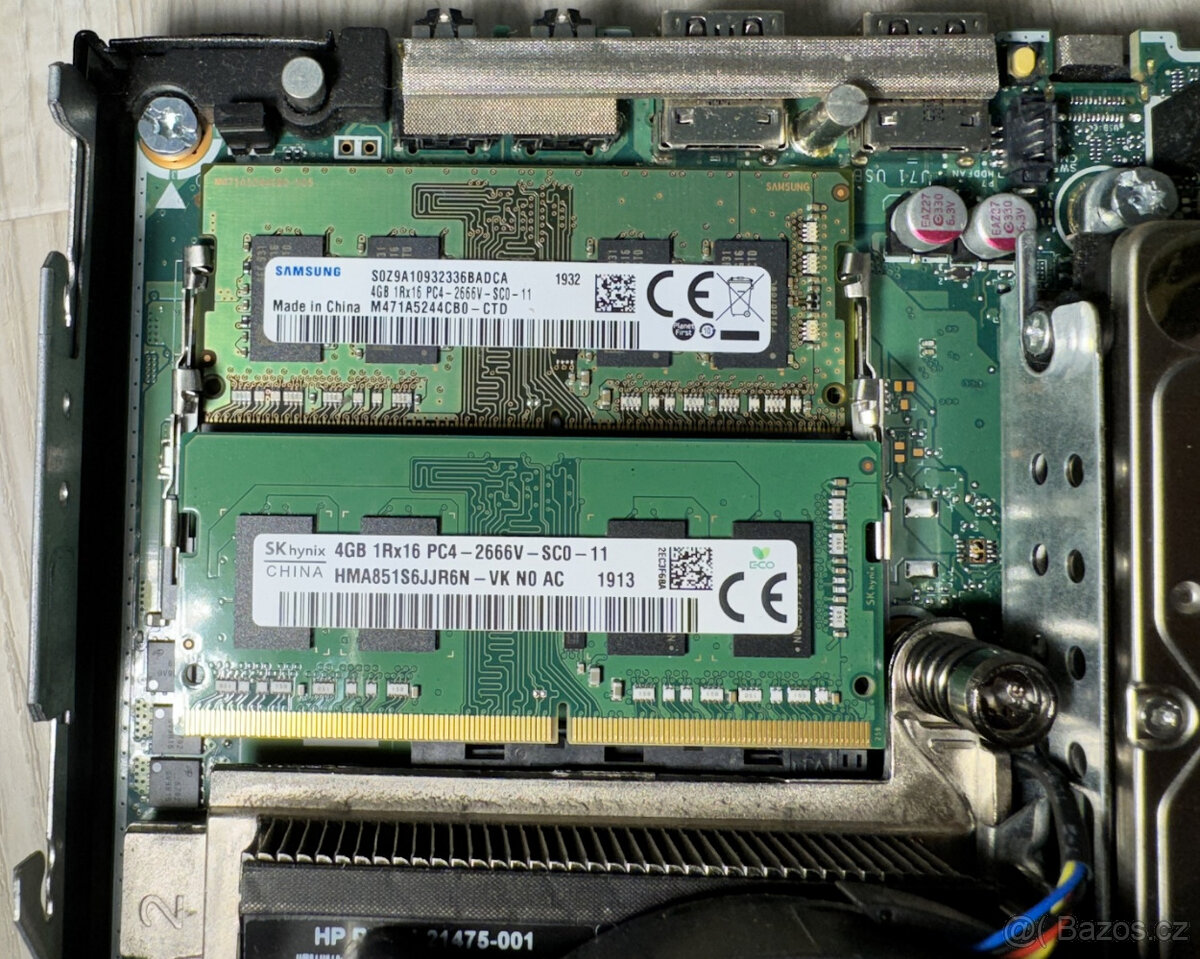 Mini Pc HP ProDesk 405 G4, AMD 200GE, 8GB RAM, 128GB SDD - 4