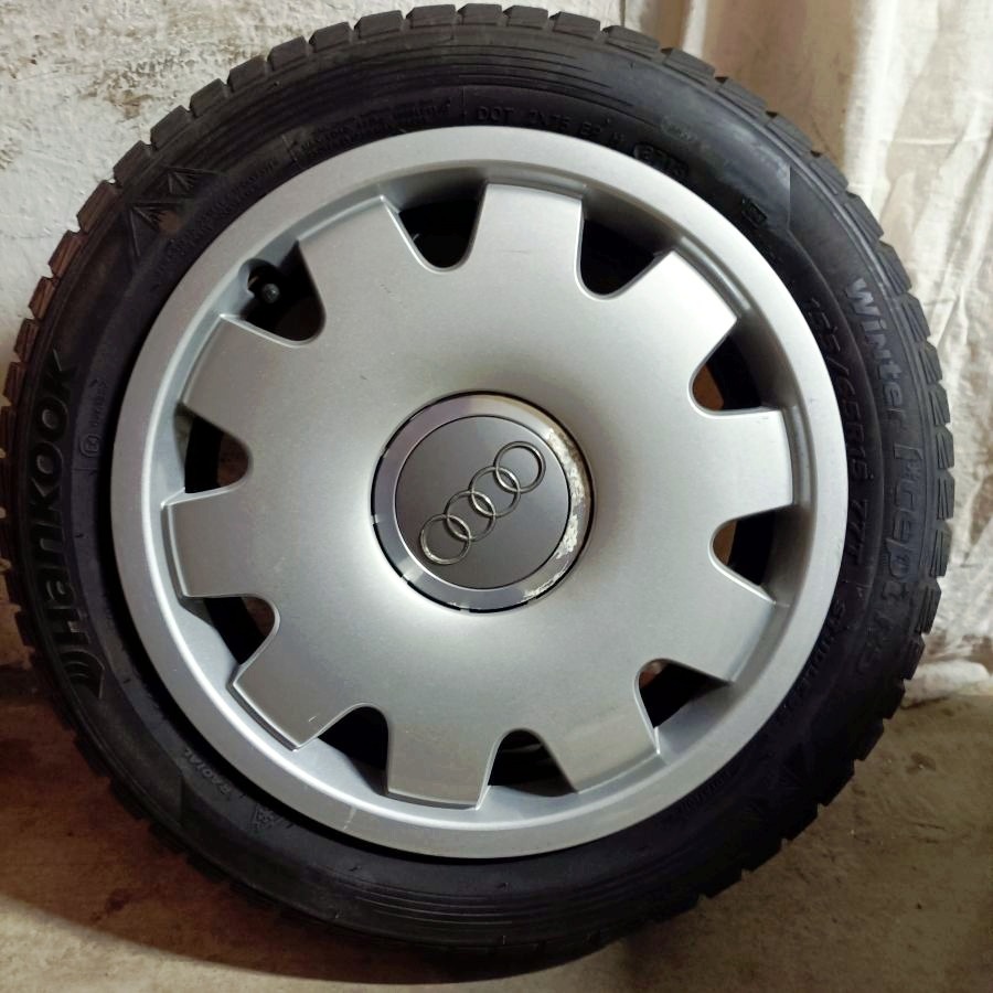 15" plechová kola – 5x100 – AUDI (ŠKODA, VW, SEAT) - 4