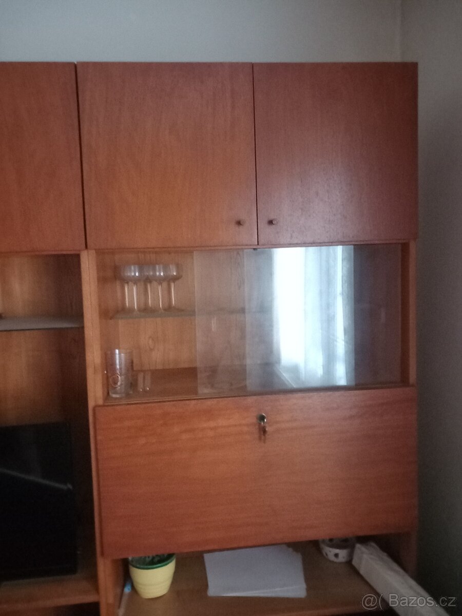 retro obývací stěna - 4