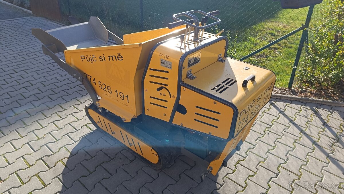 pásový samonakladací minidumper - 4