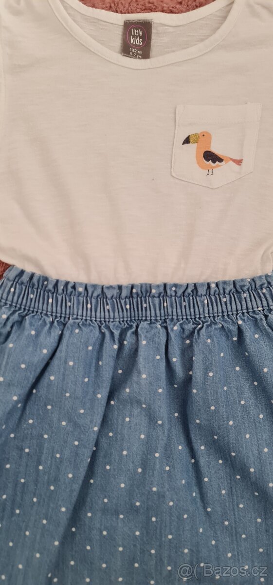 2 dívčí šaty PEPCO vel. 122 - 4