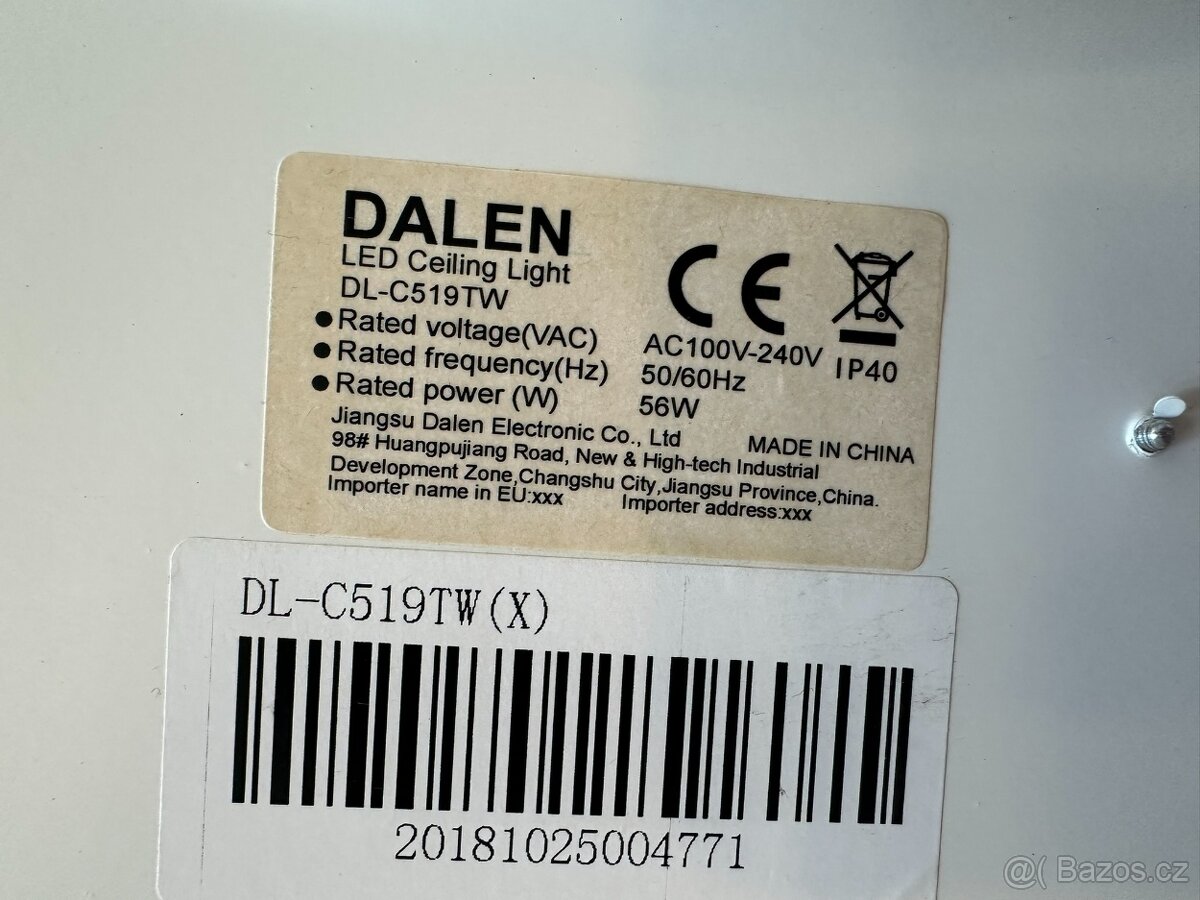 Stropní světlo Dalen, 80cm průměr - 4