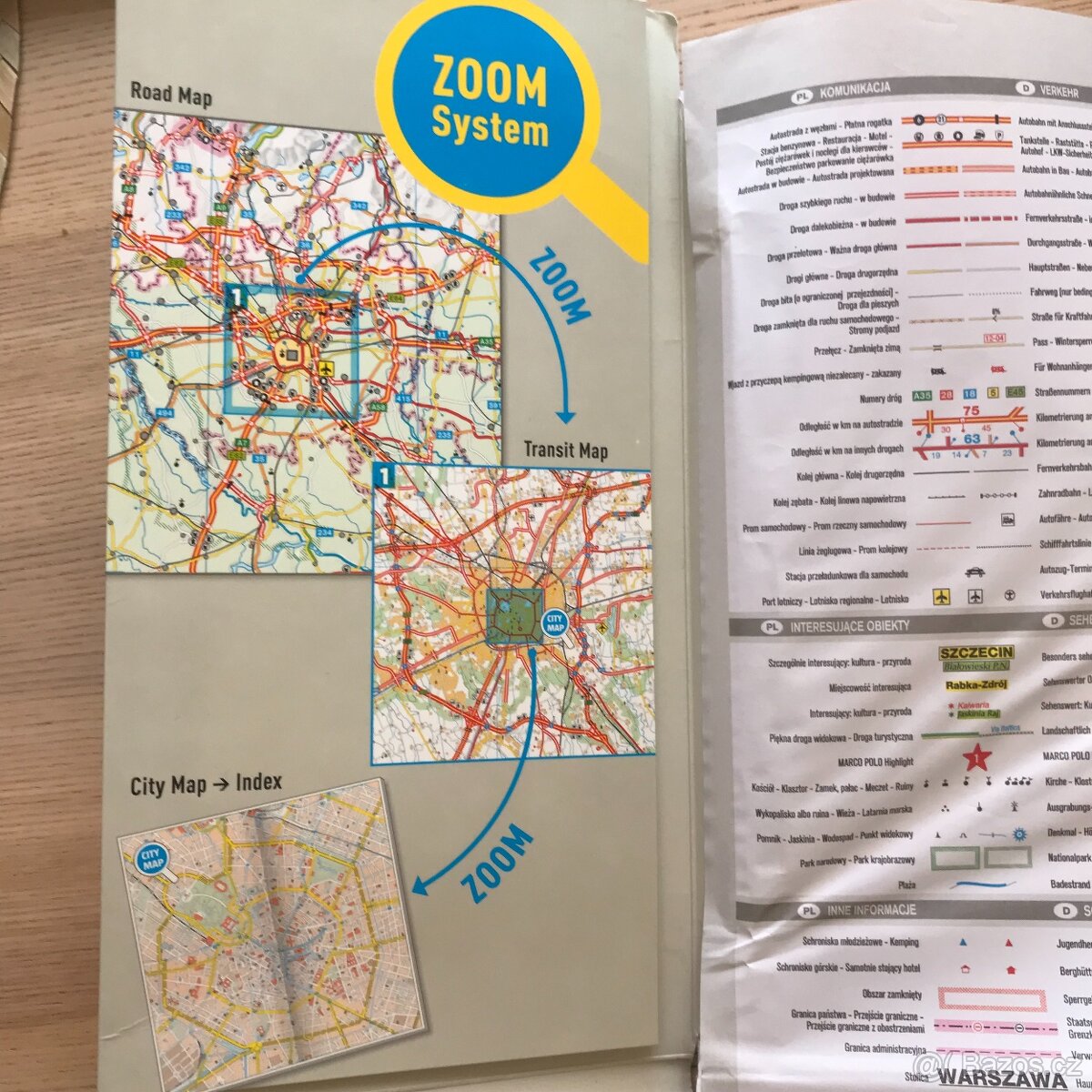 Polsko - mapa 1:800 000 - 4