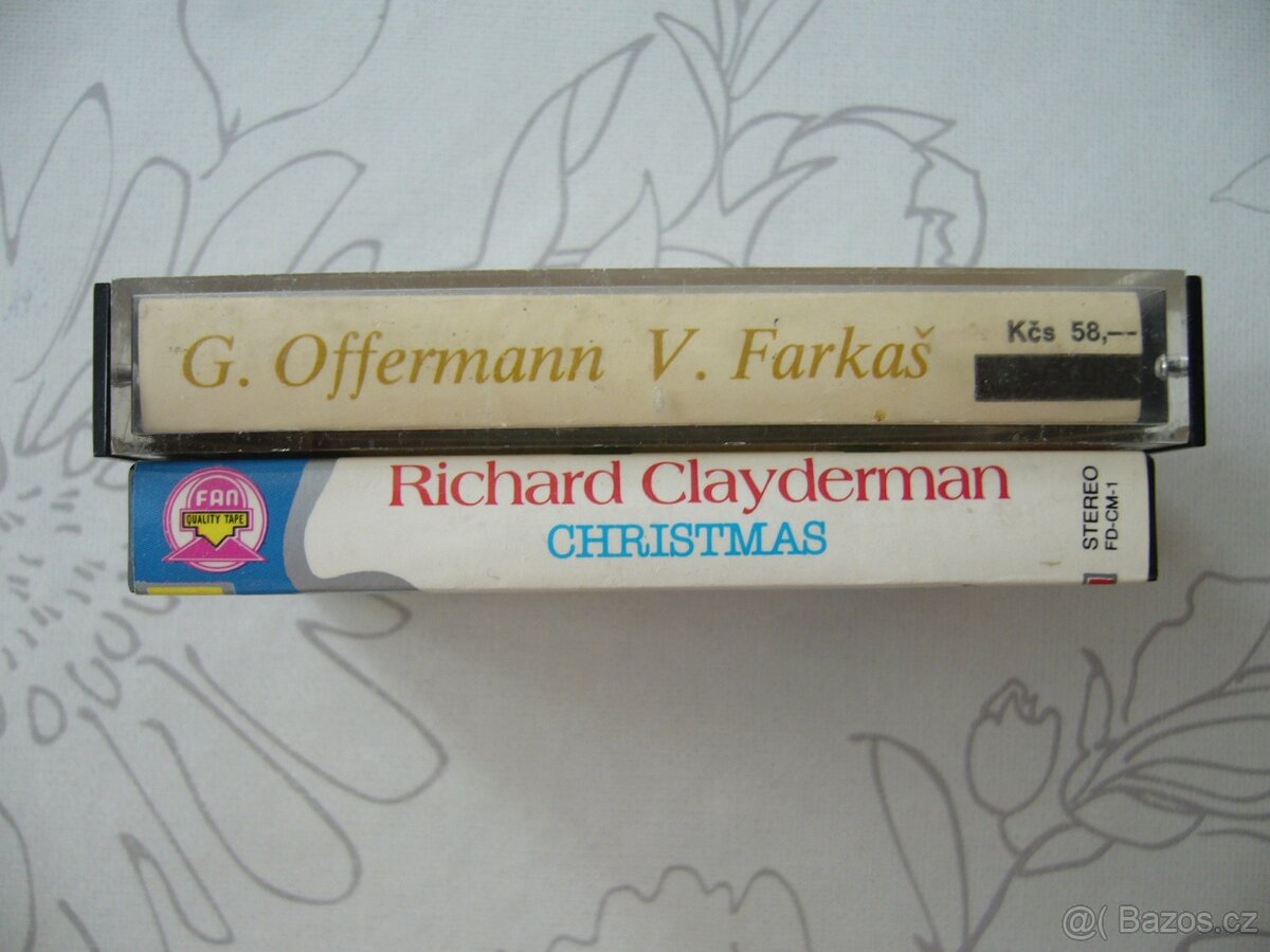 Kazety originální CZ, Javorník, Vánoce aj. - 4