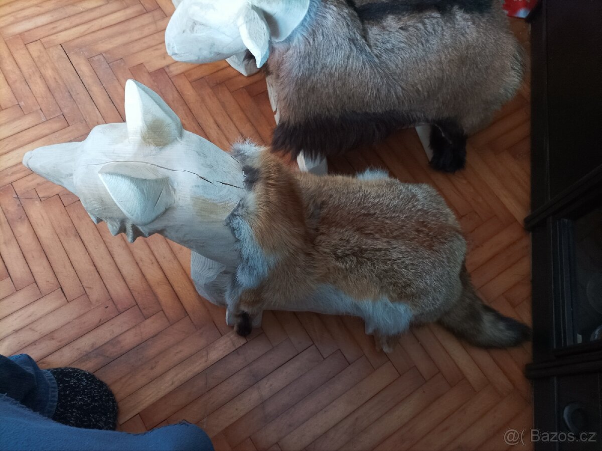 Dřevěná zvířátka, dekorace - 4