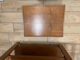 Dřevěný servírovací stolek - 4
