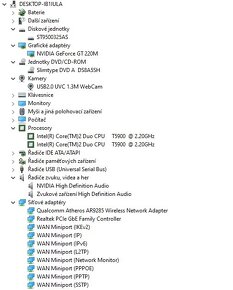 Asus PRO66I,Win 10,HDD 500GB,RAM 4GB,15.4 palců - 4