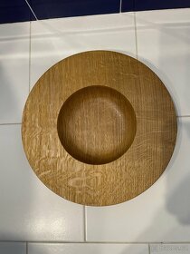 Prodám ručně vyrobenou mísu z dubového dřeva | 30cm - 4