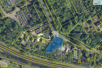 Prodej stavebního pozemku, 1219m2, Litoměřická, Ústí nad Lab - 4