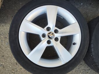 16"letní alu sada Dione 5x100 origo Škoda Rapid Fabia Polo - 4