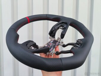 Nový kožený volant HONDA styl PERFORMANCE, exkluzivní tvar, - 4