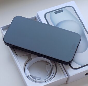 iPhone 15 Black BATERIE 100% TOP - 4