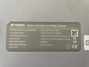 Robotický vysavač 2v1 Roidmi Eve Plus White - 4
