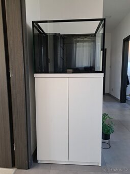 Mořské akvárium 70x50x50 + skřínka + sump - NOVÉ - 4