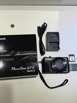 Canon PowerShot G7 X Mark II – skvělý stav - 4