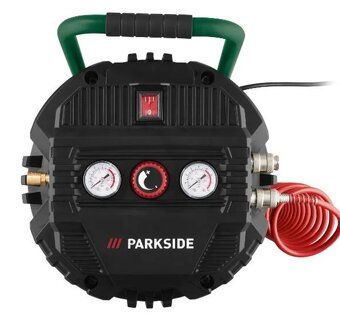 Vertikální kompresor 1500W na 50l Parkside - 4