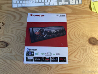 Autorádio Pioneer MVH-330DAB + handsfree mikrofon - 4