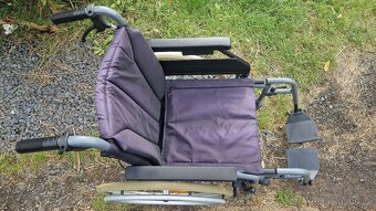 Mechanický Invalidní Vozík Tomtar s brzdama - 4