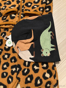 Lindex fleesová souprava + čepice NOVÁ, v. 74 - 4