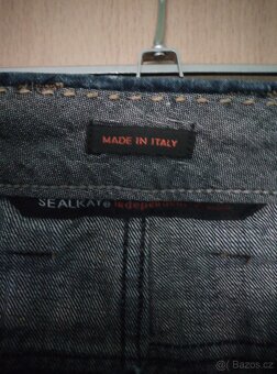 Luxusní italské džíny Seal Kay - 4