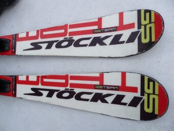 292. Lyže STOCKLI - 120 cm + boty HEAD 35 eu - set - 4