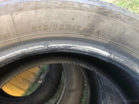 215/55 R17 94 V, Letní, Bridgestone Turanza T001.. - 4