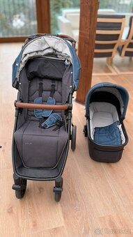 Kočárek MAST M.4x 2in1 Stroller, Blueberry - 4