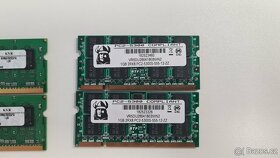 DDR2, 667MHz, SODIMM, 3(2x1GB) - 4