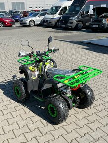 Dětská čtyřkolka Toronto125cc 1G7 Deluxe -zelené grafity - 4