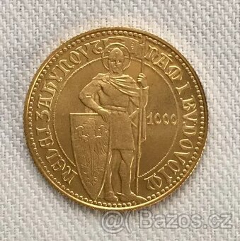 Dukát svatý Václav, autor J. Čejka, emise 2023, Kremnica - 4