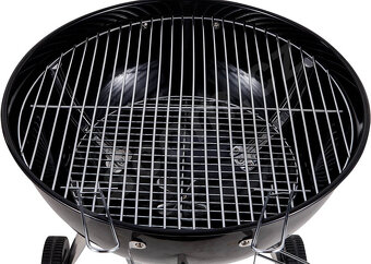 Zahradní BBQ Kotlíkový gril na dřevěné uhlí s teploměrem - 4