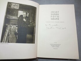 Josef Sudek - Fotografie - 1956 - podpis Sudek - 4