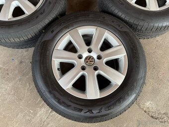 Originální alu kola Volkswagen Touareg 5x130 r17 Good Year - 4