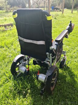 Elektrický invalidní vozík inSPORTline Hawkie + náhradní bat - 4