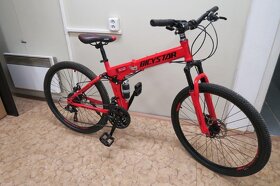 Prodám skládací celoodpružené horské kolo bicystar - 4