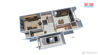 Pronájem rodinného domu, 250 m², Praha, ul. V jehličině - 4