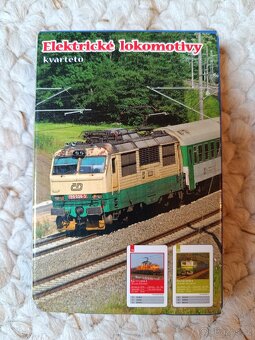 Sbírka kvartet - lokomotivy, traktory, hasičská technika - 4
