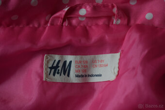Slabší bunda H&M vel. 128 - 4
