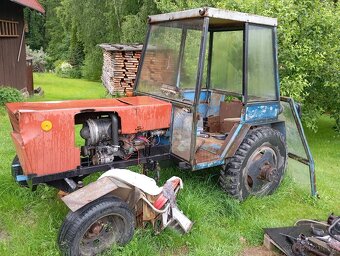 Malotraktor domácí výroby - 4