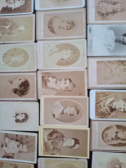 Staré kabinetní fotografie z 19. století - 4