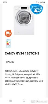 Úzká slim pračka jen 38 cm - 4