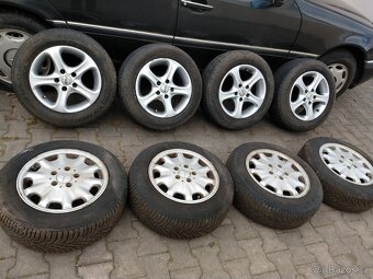 Sada starších 15" ALU disků Alessio z mercedesu benz - 4